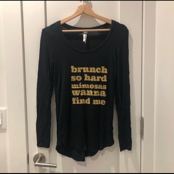 FREE w/ 3+ items bundle - Graphic Lounge Shirt - Picture 2 of 3